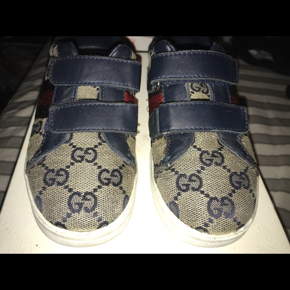 Big kid Gucci sneakers